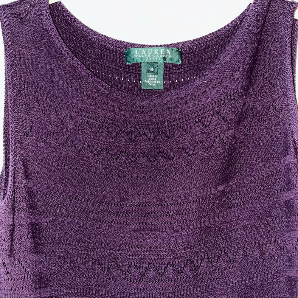 Ralph Lauren sleeveless knit dress -Size M